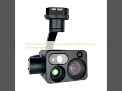 Drone Camera 3000m laser range finder High performance four-sensor gimbal 