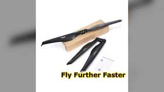 Glossy Carbon Fiber Folding Propeller 28.2X9.2